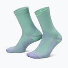 Socks Nike Running Lightweight Crew iron purple/voltage green/voltage green