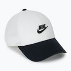 Baseball cap Nike Club Unstructured Futura Wash white/black/black