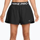 Women's training shorts Nike Pro Dri-Fit Mid-Rise Brief-Lined 3" black/white