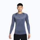 Men's training longsleeve Nike Pro Dri-Fit Tight Fitness diffused blue/black