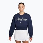 Women's sweatshirt Nike Court Collection French Terry Crew Neck midnight navy/sail