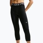 Women's leggings Nike Pro Mid-Rise Crop black/white