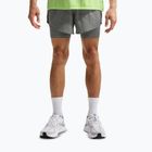 Men's running shorts Nike Stride Dri-Fit Hybrid 5" smoke grey