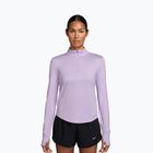 Women's running longsleeve Nike Swift Dri-Fit UV 1/4-Zip violet mist