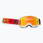 Fox Racing Main Hello Future white/yellow/mirror cycling goggles