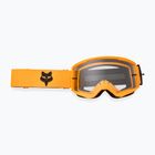 Bike goggles Fox Racing Main Core tangerine/clear