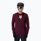 Men's cycling longsleeve Fox Racing Ranger Fox Head LS dark maroon