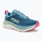Women's running shoes HOKA Gaviota 5 alpine blue/jadeite