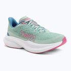 Women's running shoes HOKA Mach 6 jadeite/alpine blue