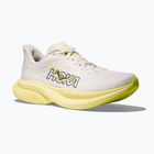 Women's running shoes HOKA Mach 6 white/neon hoka citrus