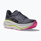 Women's running shoes HOKA Bondi 9 charcoal grey/grey skies