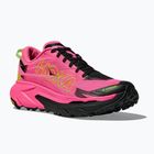 Women's running shoes HOKA Matafe 5 neon rose/black