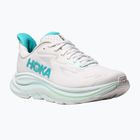 Women's running shoes HOKA Clifton 10 white/electric rose