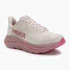 Women's running shoes HOKA Clifton 10 Wide rose cream/dried rose