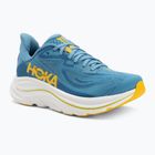 Men's running shoes HOKA Clifton 10 Wide alpine blue/foggy night