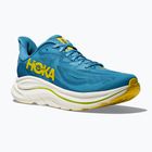 Men's running shoes HOKA Clifton 10 Wide alpine blue/foggy night