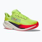 Women's running shoes Hoka Mach X 3 Nneon yuzu/squid ink
