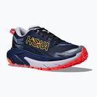 Women's running shoes HOKA Mafate 5 midnight blue/starlight glow