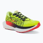 Men's running shoes HOKA Rocket X Trail neon Yuzu/neon flame