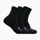 Socks HOKA Quarter Run Sock 3-Pack black/black/black