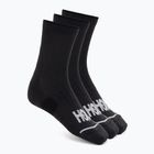 Socks HOKA Quarter Run Sock 3-Pack black/black/black
