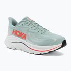 Men's running shoes HOKA Clifton 10 sage/neon flame