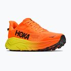 Men's running shoes HOKA Challenger 8 Wide neon tangerine/hoka citrus
