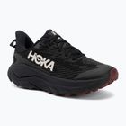 Women's running shoes HOKA Challenger 8 GTX black/varsity burgundy