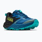 Children's running shoes HOKA Speedgoat 7 black/night glow blue