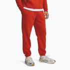 Men's training trousers Under Armour Essential Fleece Joggers surplus orange/surplus orange