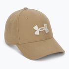 Men's baseball cap Under Armour Blitzing Low Brushed camel/summit white