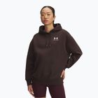 Women's sweatshirt Under Armour Icon Fleece Hoodie kona brown/white