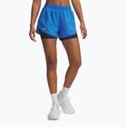 Women's running shorts Under Armour Fly By 2in1 blue atlantis/washed navy/reflective