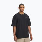 Men's T-shirt Under Armour Woven Label Heavyweight black/black