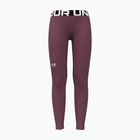 Children's training leggings Under Armour HeatGear fuchsia dusk