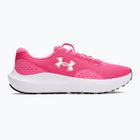Women's running shoes Under Armour Charged Surge 4 super pink/super pink/white