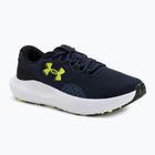 Men's running trainers Under Armour Charged Surge 4 washed navy/black/hi-vis yellow