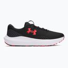 Men's running shoes Under Armour Charged Surge 4 black/anthracite/racer red