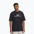 Men's T-shirt Under Armour Logo Heayweight black/white