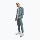 Men's tracksuit Under Armour UA Knit Track Suit jasper blue/serpentine/serpentine