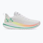 Women's running shoes Under Armour Velociti SPD white/orange bloc/metallic silver