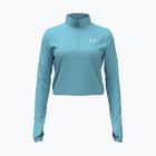 Women's training longsleeveUnder Armour Tech Branded 1/2 Zip blue haze/lumos lime/white