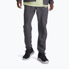 Men's trousers Under Armour Tech Sport castlerock/black/lumos lime