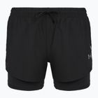 Women's running shorts Under Armour Velociti Pro 4" 2N1 ultimate black/ultimate black/ultimate black