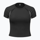 Women's training T-shirt Under Armour Motion Mesh black/jet grey