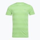 Men's running top Under Armour Velociti lumos lime/white