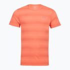 Men's running top Under Armour Velociti electric tangerine/black/green mode