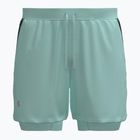 Men's running shorts Under Armour Launch 5" 2IN1 refresh mint/castlerock