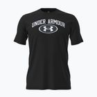 Men's training T-shirt Under Armour WM Locker Tag black/white