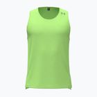 Men's running top Under Armour Velociti Pro Singlet lumos lime/white